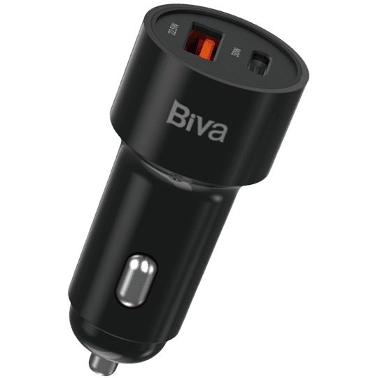 شارژر فندکی فست شارژ مدل Charger Biva CC-21