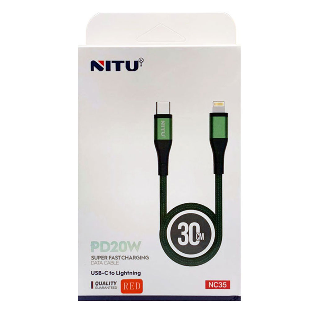 کابل Type-C به Lightning نیتو مدل Nitu NC35